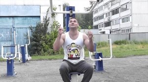 Уличные тренажеры. Первый комплекс.