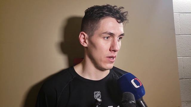 Tomas Nosek post game San Jose Sharks at Vegas Golden Knights 10 January 2019 смотреть онлайн