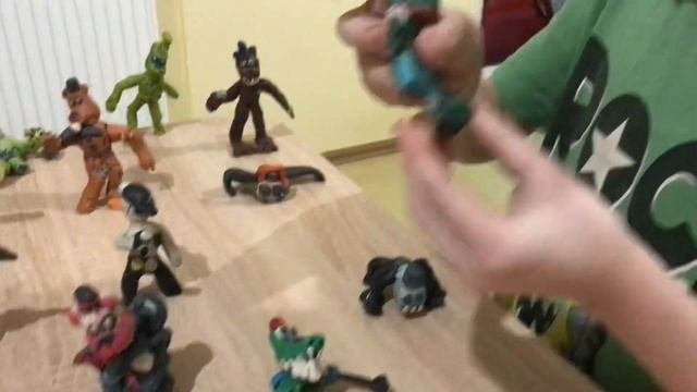 Все АНИМАТРОНИКИ из пластилина!!! #ФНАФ 9. Секьюрити брич. Five Nights At Freddy's. Часть 2.