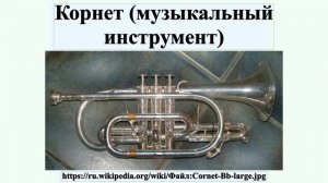 Корнет (музыкальный инструмент)