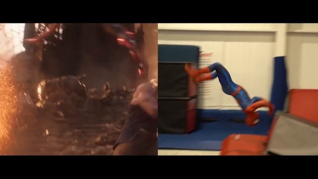 Stunts From Spiderman In Real Life (Spider-Man Parkour) смотреть онлайн