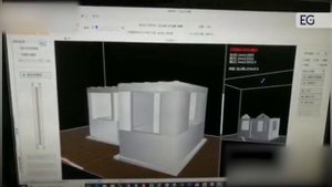 Строительный 3d принтер для печати домов S-20