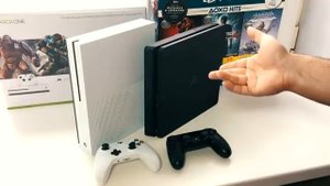XBOX ONE S vs PS4 SLIM ЧАСТЬ 1