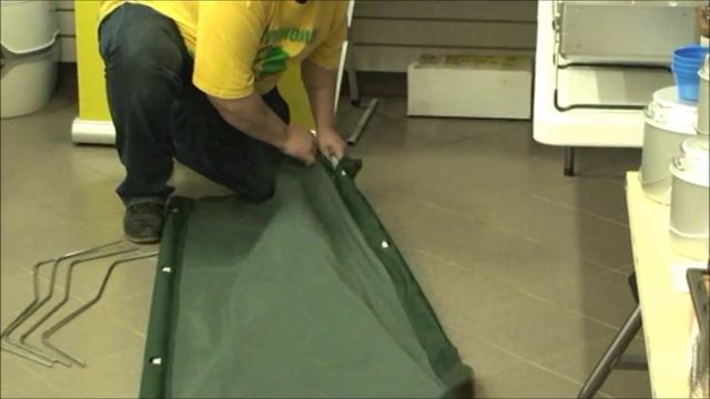 Раскладушка туристическая GREENELL BD6L смотреть онлайн