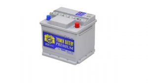 Аккумулятор Тюмень Premium 50 Ач  Кубик.  Обратной полярности.  Самый краткий обзор.