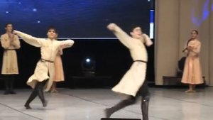 Ансамбль "Маленький джигит", выступление в г. Ессентуки