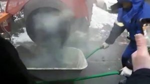 Технология горячей регенерации асфальта в рециклере ЕМ-350