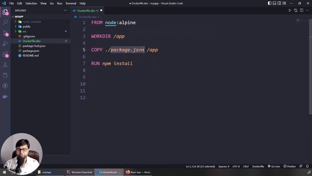 ? Dockerizing React Application in Hindi смотреть онлайн