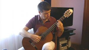 E. G. Baron. Lute Suite. Part 6: Bourée (Бурре). Guitar V. Sharii.