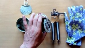 Консервные банки - просто и легко утилизируем на кухне.