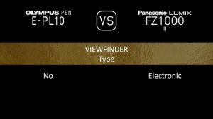 Olympus PEN E-PL10 vs. Panasonic Lumix FZ1000 II: A Comparison of Specifications