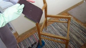 Переделка старого стула ? DIY ? реставрация своими руками