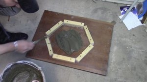 Столик из бетона. Своими руками DIY