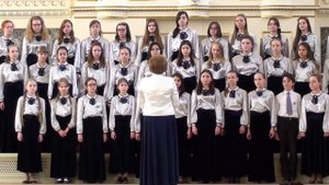 Выступление Старшего хора ДШИ им. Мравинского в капелле 5 мая 2017