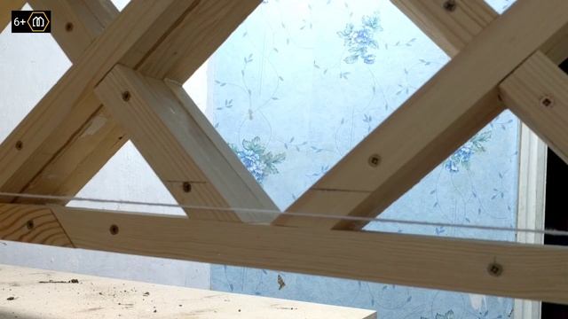 Краш-тест. Проверяю балку на критическую нагрузку. Фермообразное перекрытие. Модуль дом. смотреть онлайн