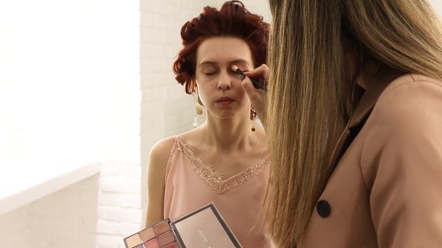 Весенний образ. Работа визажиста и стилиста по причёскам