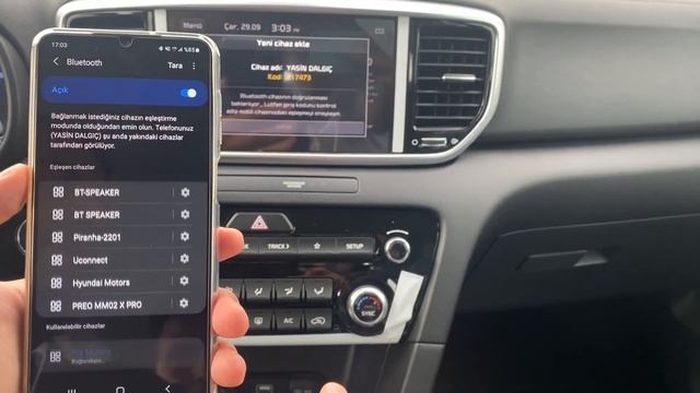 Android Auto Bağlantı | Kia Sportage 2021 смотреть онлайн