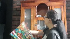 Реставрация буфета,витражная пленка #болталка #влог