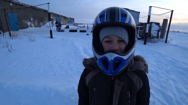 Анадырь. Картинг. Мороз. Чукотский АО. Дальний Восток. Арктика. смотреть онлайн