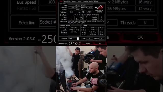 Разгон Core i9 13900k побил все мировые рекорды 9ГГц!