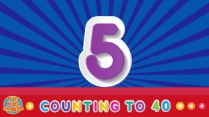 Count to 40 | Learn Numbers 1 to 40 | Learn Counting Numbers | ESL for Kids | Fun Kids English