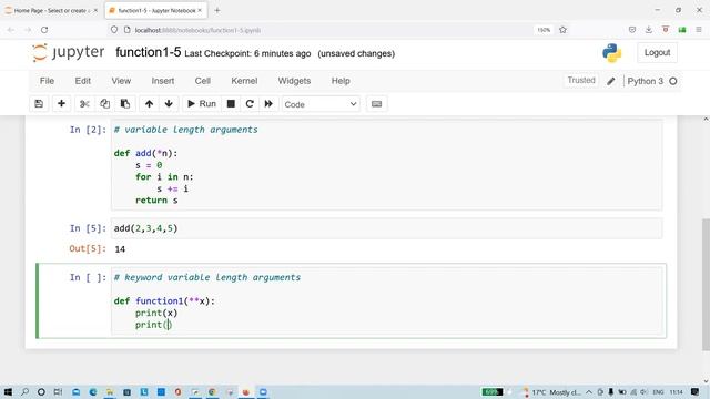 Python in Malayalam | Beginners | Functions Part-5 (Keyword Variable Length Arguments)