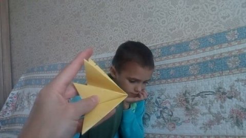 #оригами #оригамилегкое #поделки #поделкиизбумаги #поделкисамоделки ДЕЛАЕМ МИШКУ И РЫБКУ