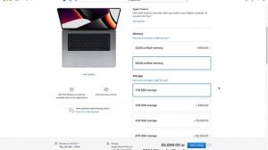 Most expensive new Macbook Pro with M1 MAX Processor