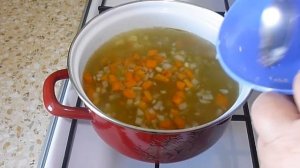 Суп с зеленым горошком. Самый простой и очень вкусный рецепт