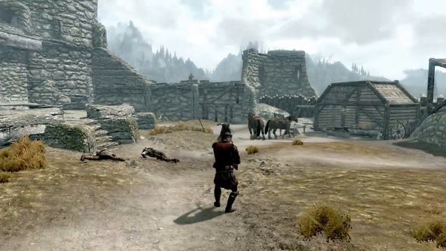 Durak Shooting AK-47 Skyrim смотреть онлайн