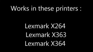 Lexmark X264 Toner 0X264H11G