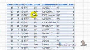 Excel 2010 Tutorial - Tables - Tables in One Click