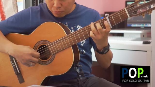 (I Love You) For Sentimental Reasons - Nat King Cole | classical guitar смотреть онлайн