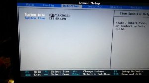 Lenovo B590 - установка OS с флешки и привода