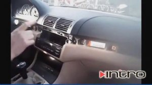 Как снять магнитолу BMW 3 e46