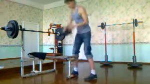 поднятие штанги лежа 100кг
