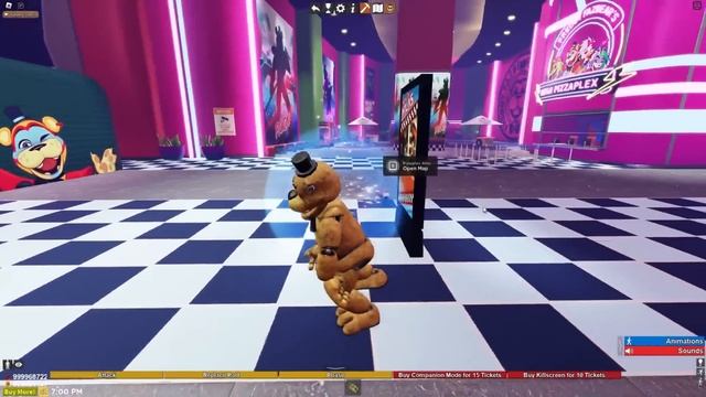 FNAF Movie Animatronics in Roblox TPRR смотреть онлайн