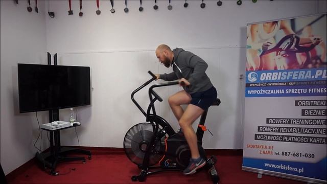 ROWER AIR BIKE SPORTOP CB700 OPINIA i TEST смотреть онлайн