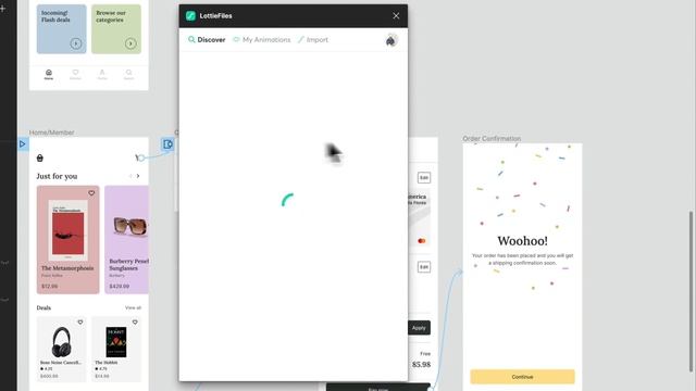 Prototypes Lottie Files Plugin | Figma Course for UI/UX Beginners