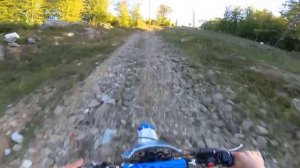 Погоня ДПС за питбайком ATAKI 125 поймали  удрал !