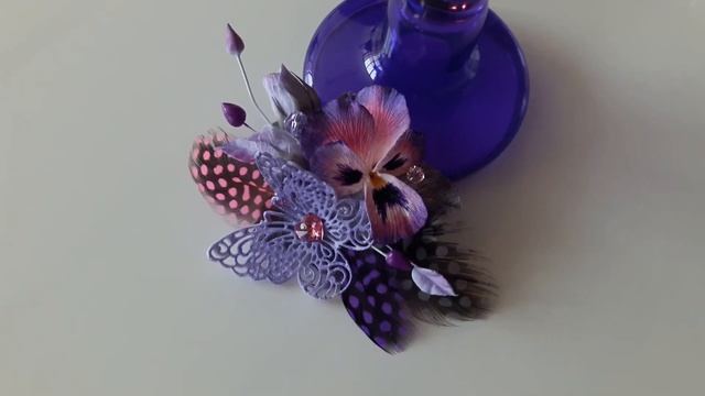 Clay flowers. Цветы из полимерной глины. DECOCLAY