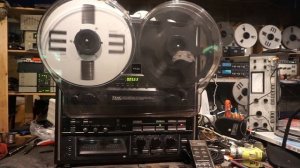 TEAC X-2000R Reel to Reel Demo