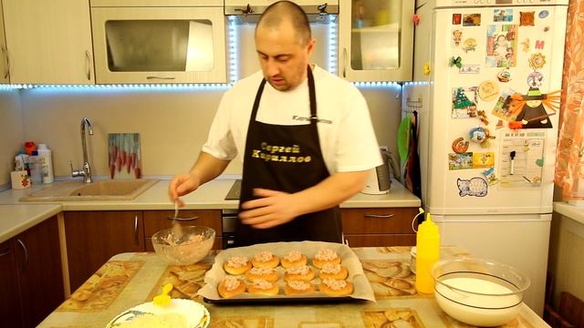 Привет из СССР!!! Баранки с фаршем.