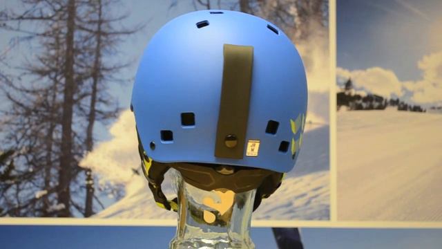 2015 Salomon Jib Jr Ski Helmet - blue matt 360 View - Sail and Ski