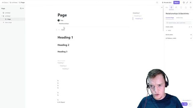 ClickUp Docs - Docs 3.0 Feature Overview