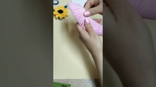 Мастер класс Хризантема из фоамирана