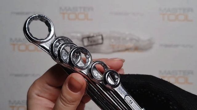 Набор комбинированных ключей TOYA 8-17 мм 6 шт Vorel, 51560