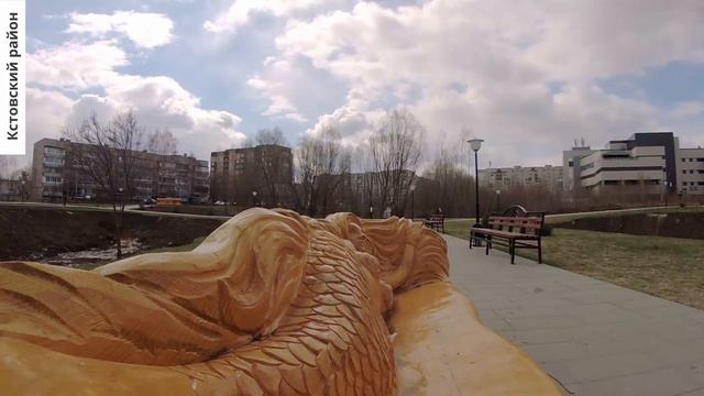 Кстово. Домики для уток спустили на воду смотреть онлайн