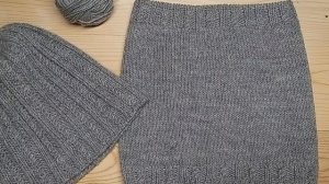 Снуд труба спицами Как связать снуд в один оборот спицами Краткий МК