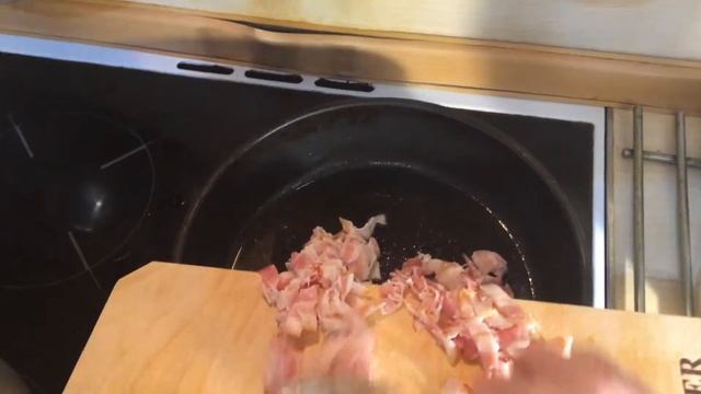 Рецепт спагетти карбонара (паста карбонара с беконом) смотреть онлайн